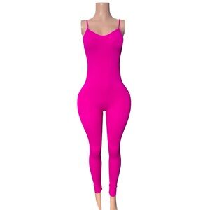 Vibrant Pink Jumpsuit